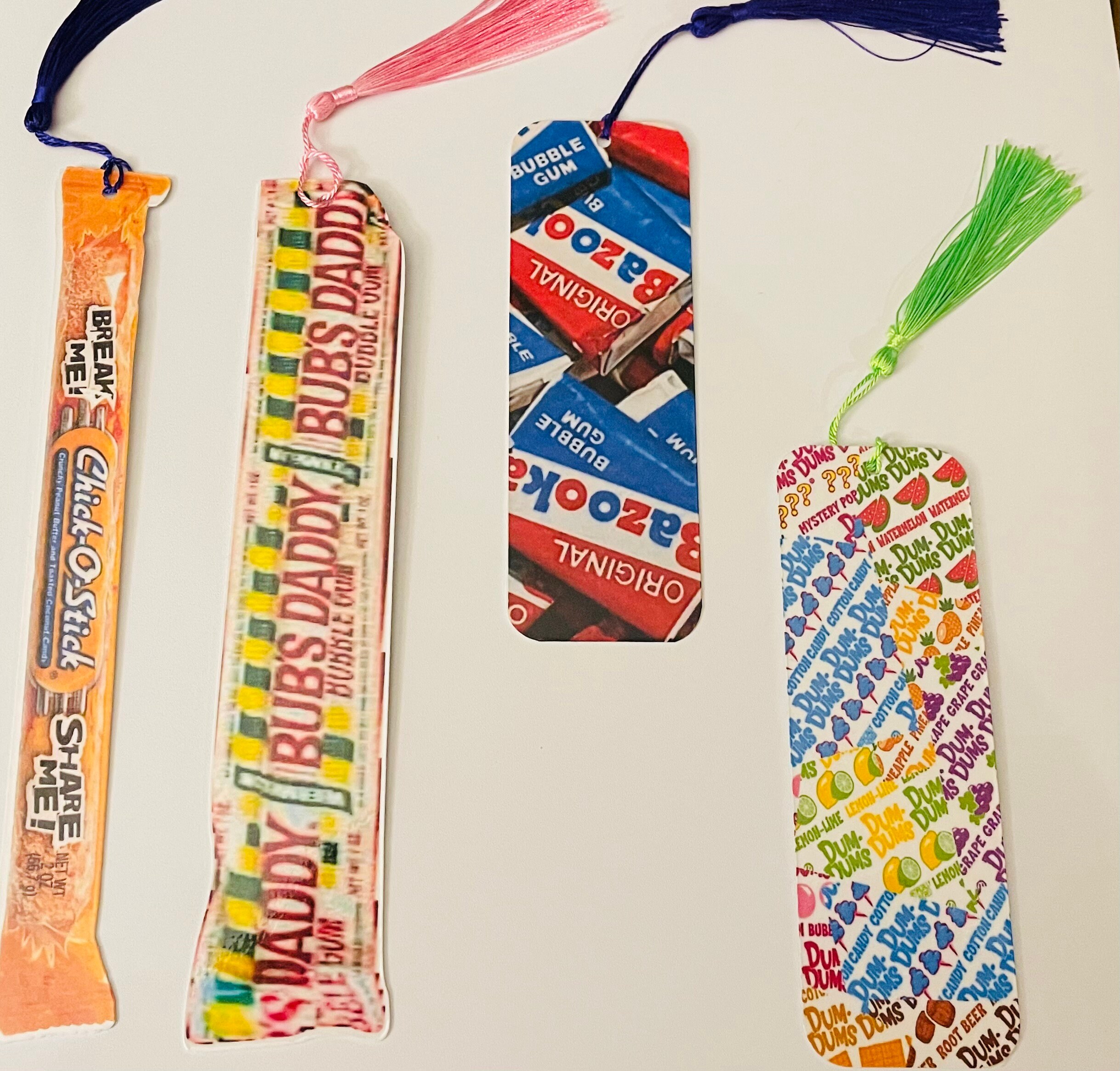 Vintage Look Candy Bookmark - Etsy