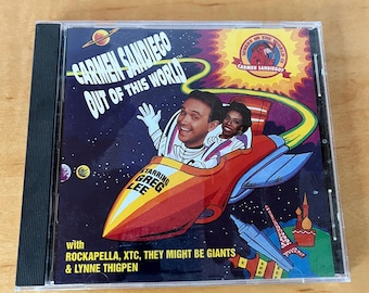 Carmen Sandiego Out of this World CD 1991 OOP Rockapella, They Might Be Giants