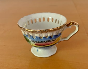 Niagara Falls Miniature Cup Vintage Japan