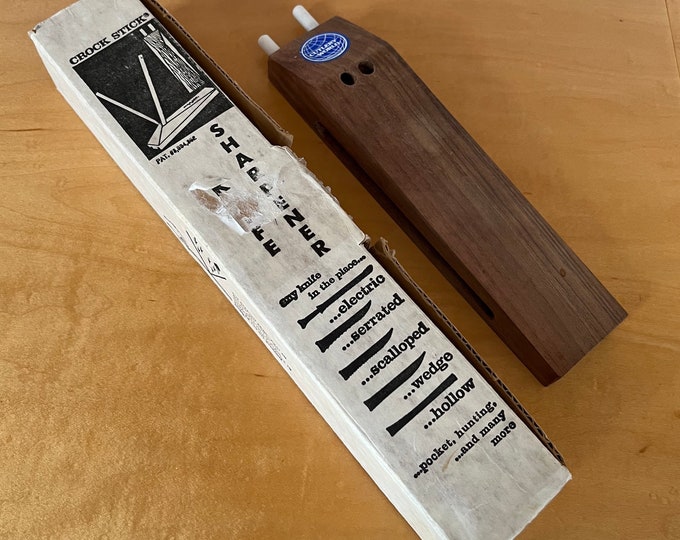 Crock Stick Ceramic Knife Sharper Cutlery World Vintage Etsy