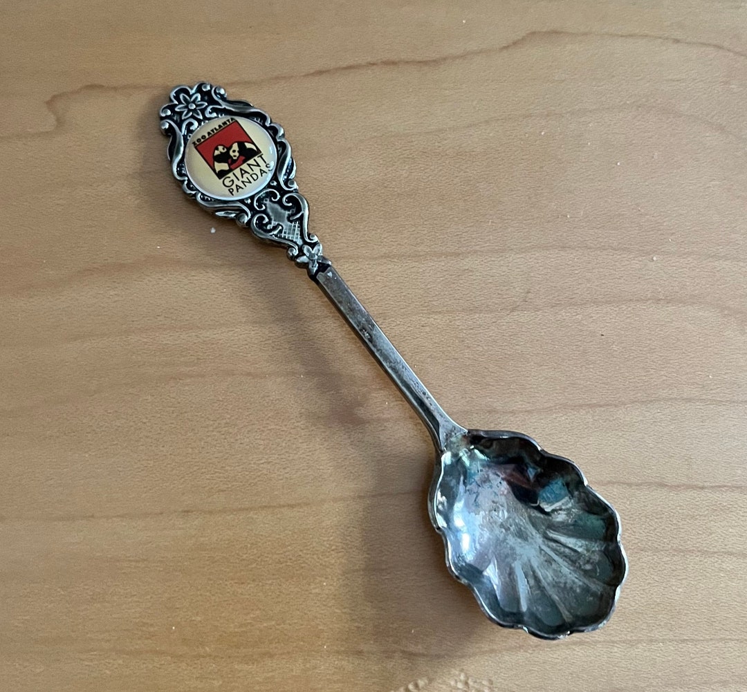 Giant Panda Atlanta Zoo Souvenir Spoon Vintage - Etsy