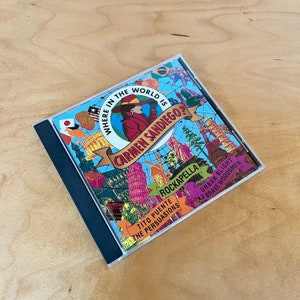 Where In the World Is Carmen Sandiego Rockapella CD 1991 OOP