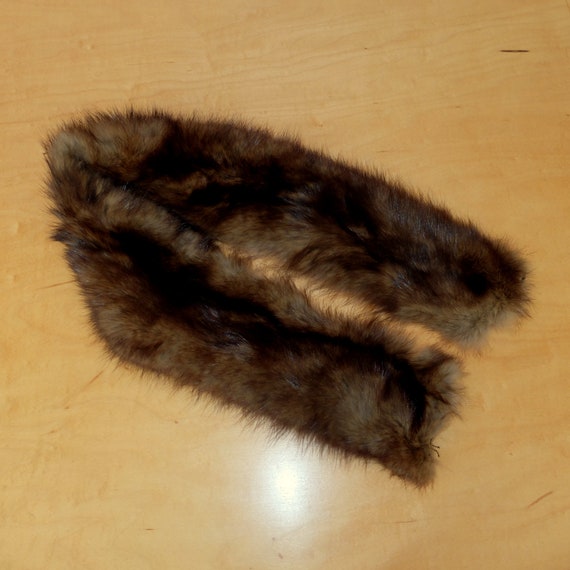 Sable Fur Collar Vintage 50s or 60s VFG - image 1