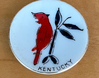 Kentucky Miniature Souvenir Plate Teeny Tiny Vintage