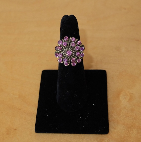 Vintage Ruby or Pink Sapphire and 14 Kt Gold Ladie
