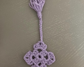 Crochet Cross Bookmark