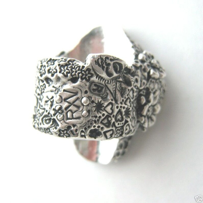 Day of the Dead Diego Rivera's Skull Ring Man or Ladies Ring SKULL is ...