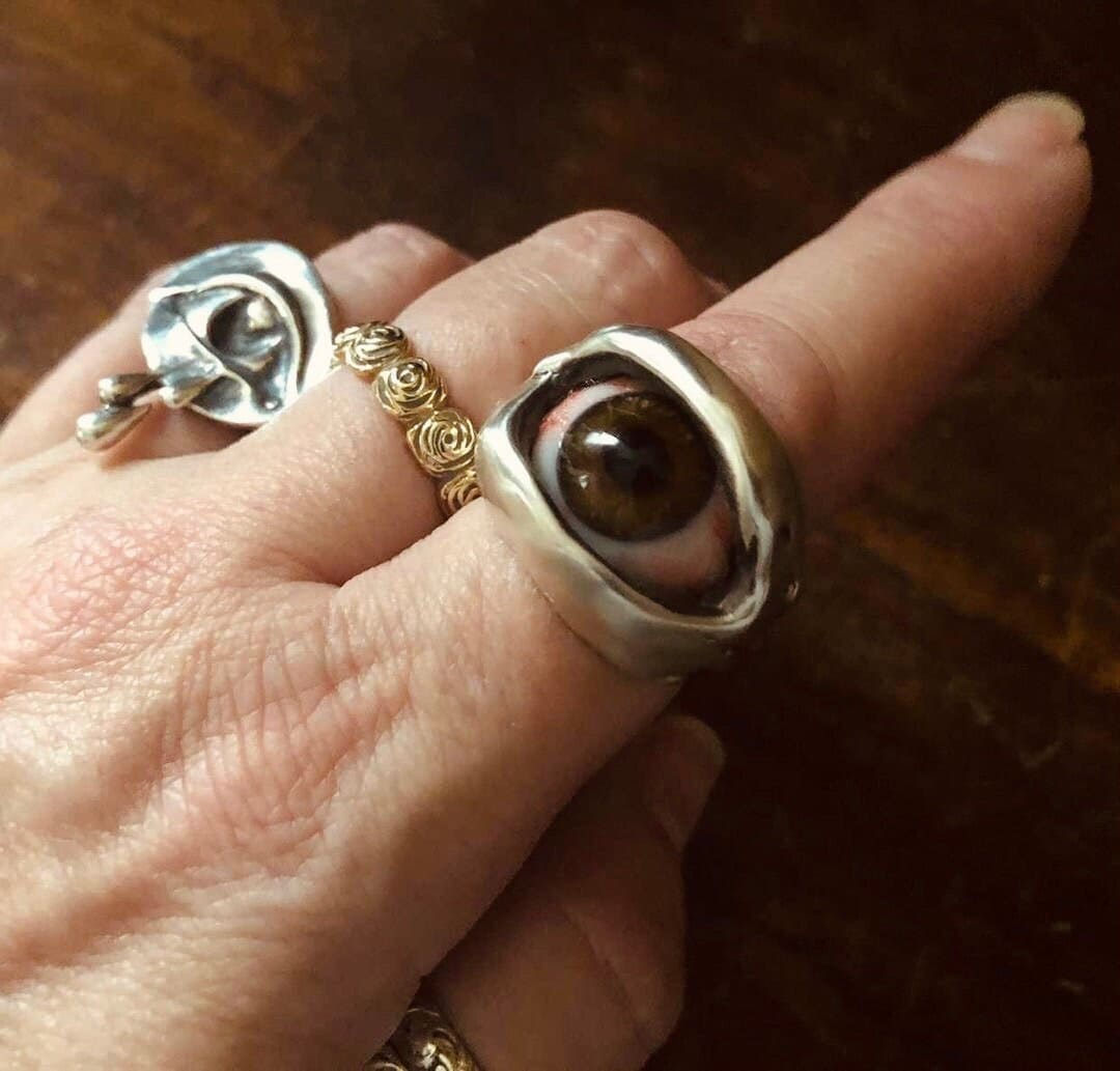 Realistic eye ring deals