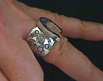 RXVrings ラッキーホースシューカスタムリング ラッキーシルバー R072