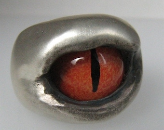 Bague oeil de dragon Personnalisée dans toutes les tailles