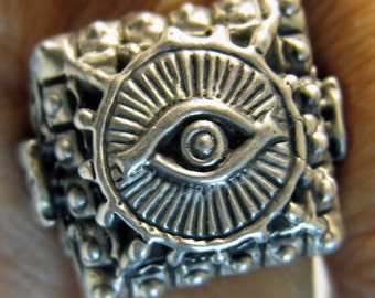 Eye of God  Ring two Lucky Owls R076