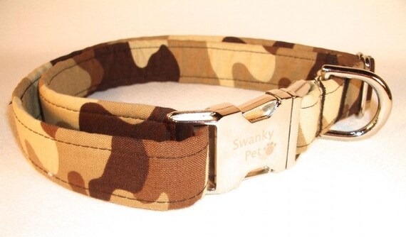 desert camo dog collar