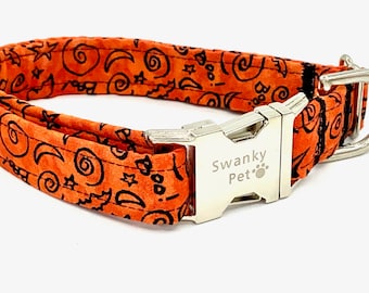 Monster Mash Stylish Halloween Dog Collar