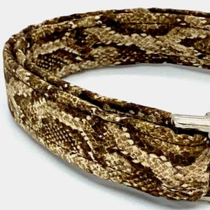 Stylish Snake Print Dog Collar by Swanky Pet - Etsy