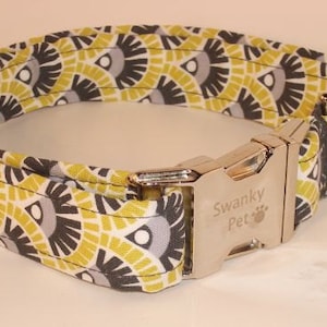 Collar de perro Citron Art Deco de Swanky Pet