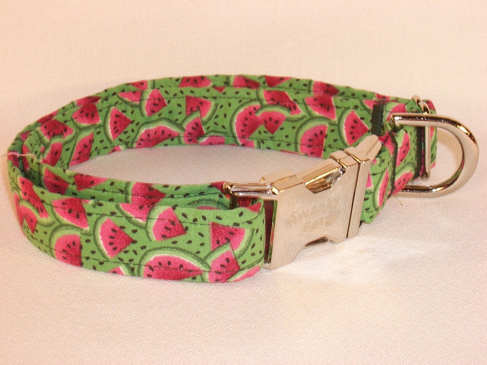 Summer Watermelon Print Dog Collar by Swanky Pet Etsy