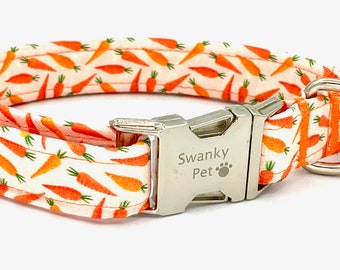 Bunny Carrots -  Easter Dog Collar