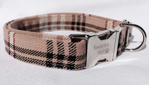 burberry pet collar