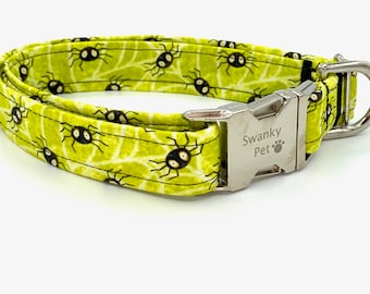 Jeepers Creepers - Stylish Spider Halloween Dog Collar