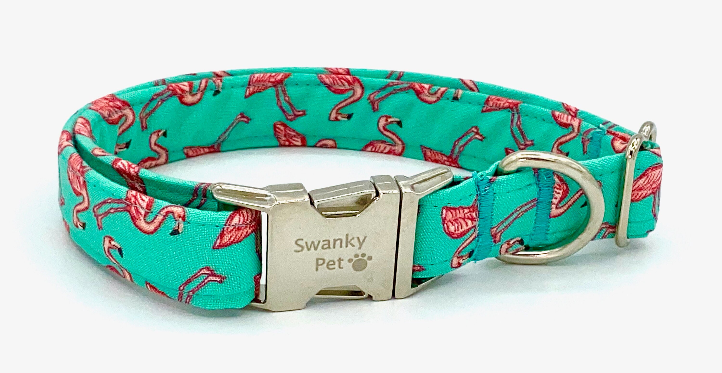 Flamingo dog cheap collar