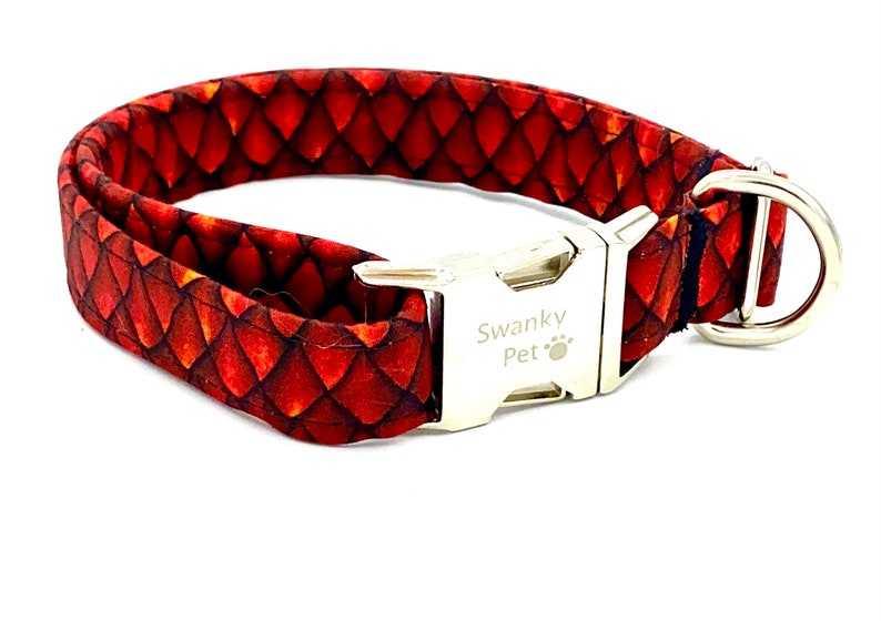 NEW: Mother of Dogs Dragon Dog Collar image 1
