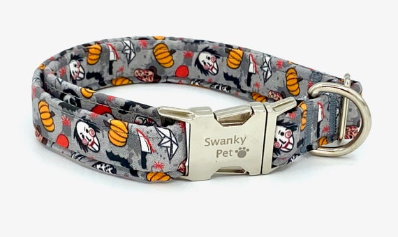 Horror Movie Icons - Stylish Halloween Dog Collar