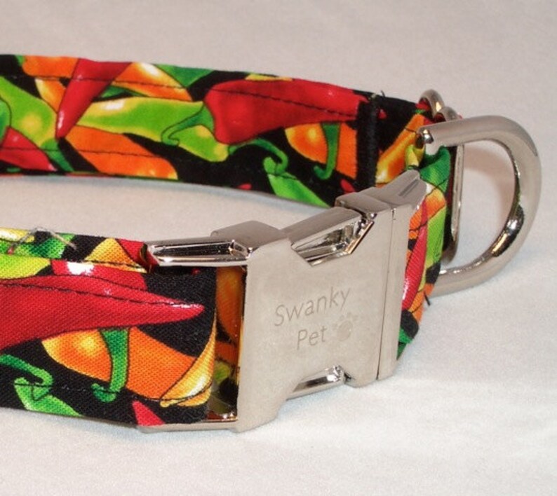 Chili Pepper Collar by Swank Pet Etsy