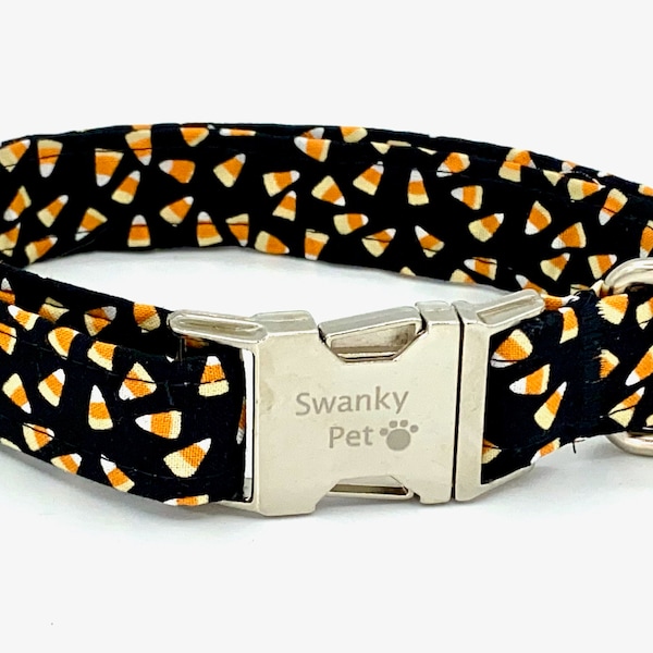 Candy Corn - Stylish Halloween Dog Collar