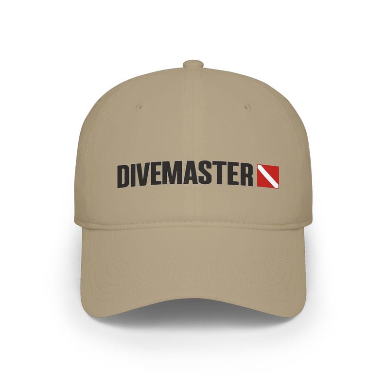 Divemaster Scuba Diving White Cap | Professional Dive Leader & Guide ...
