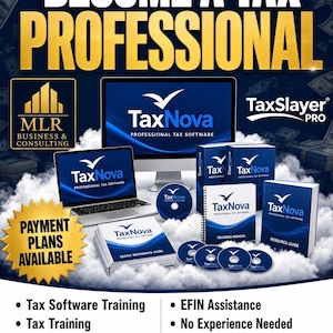TaxNova Professionele belastingsoftware | IRS-goedgekeurd, training en ondersteuning