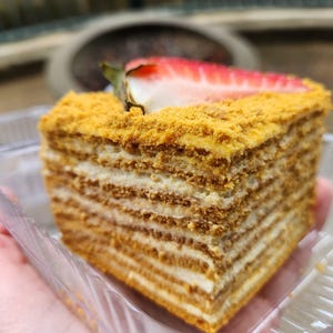 Honey cake layers/Готовые коржи для медового торта