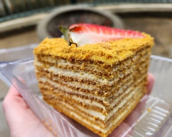 Honey cake layers/Готовые коржи для медового торта