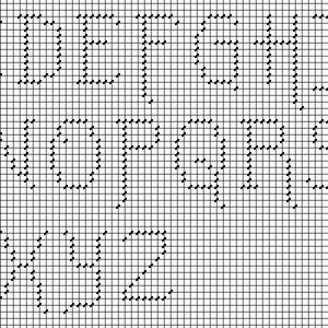 10 以上のアルファベット (PDF チャートのみ)