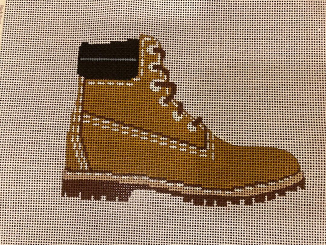 Tim's Boot Pattern Tim Boot Needlepoint Stitch Guide (PDF Only, No Canvas or Threads) - Etsy