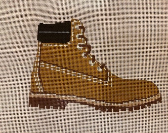 Tim Boot Needlepoint Stitch Guide (PDF  only, no canvas or threads)