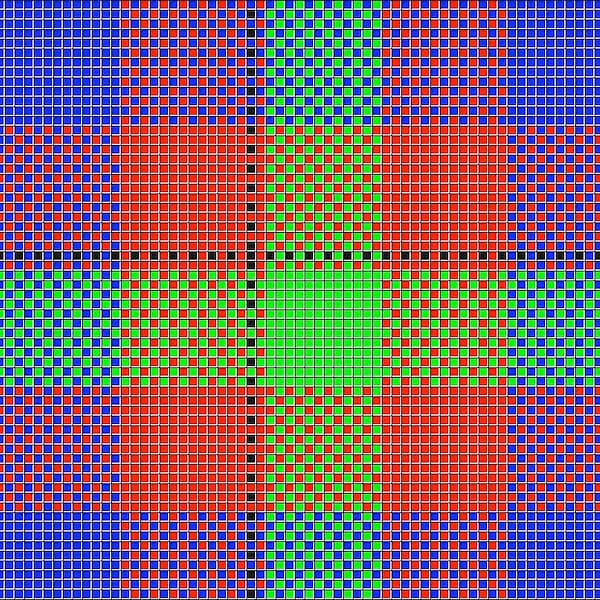 Macintosh Charted Tartan for Needlepoint or Cross Stitch