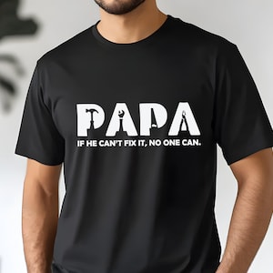 Maglietta divertente per il compleanno di papà, Maglietta per aggiustare le cose, Maglietta per gli attrezzi di papà, Maglietta per papà, Maglietta con la cassetta degli attrezzi di papà, Maglietta per la festa del papà, Regalo per papà