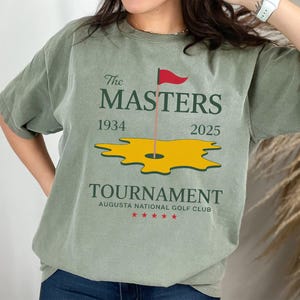 Comfort Colors Augusta Masters Golf Shirt, 2025 Masters Golf Tournament Comfort Tee, Augusta National Golf Tee, Golf Club Tee, 2025 Masters