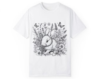 Unisex plaggfärgad t-shirt