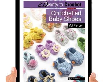 Crochet Baby Shoes 20 Designs| Crochet know-how | English Version | Instant PDF Download