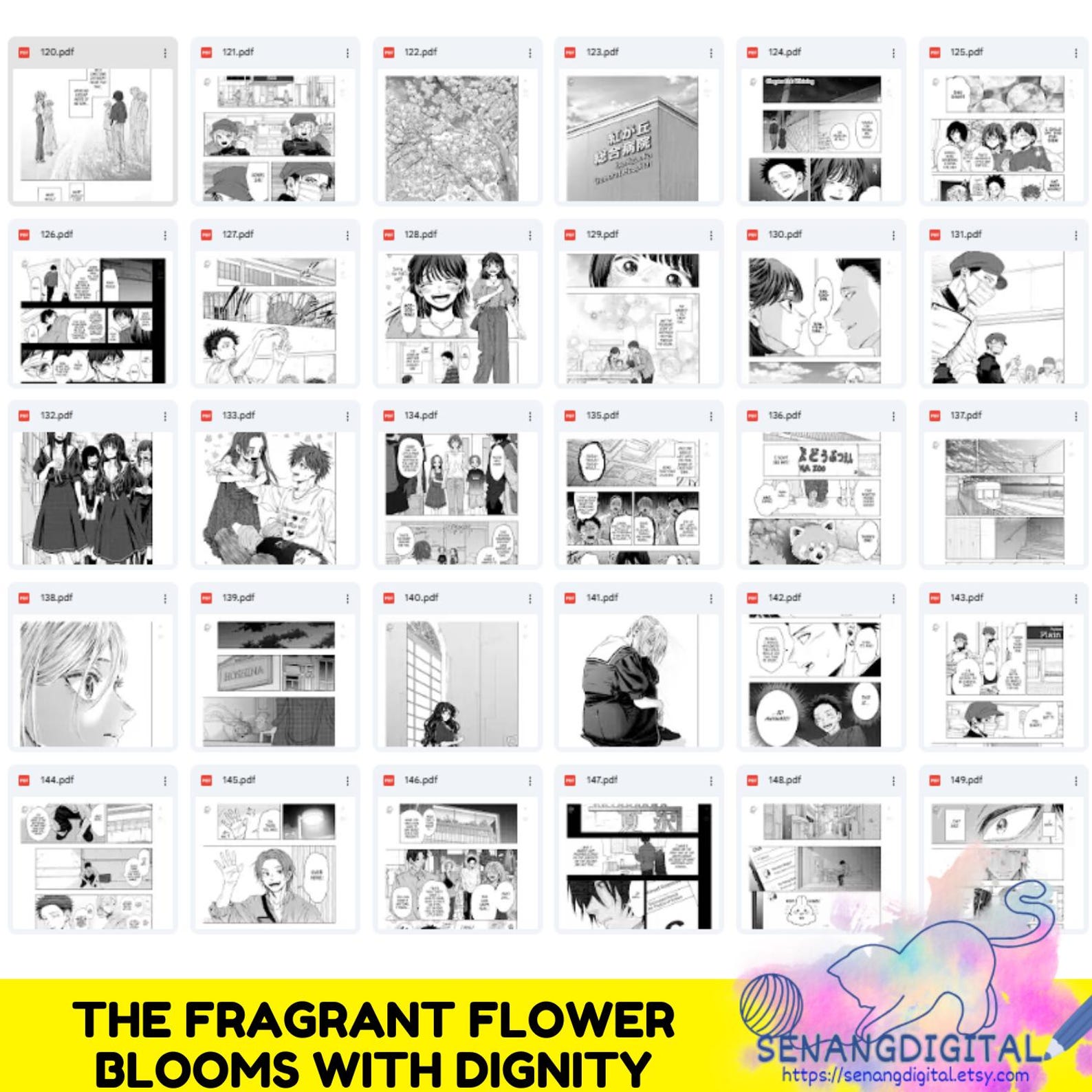 English Manga 186 Chapters (ongoing) the Fragrant Flower Blooms With