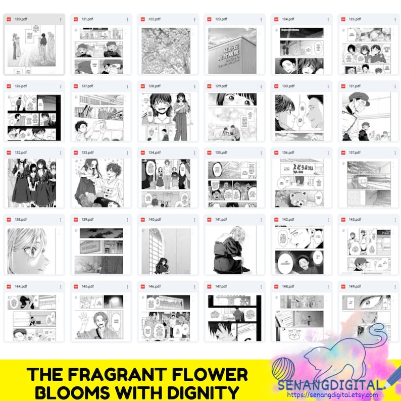 English Manga 186 Chapters (ongoing) the Fragrant Flower Blooms With