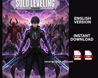 Volumen 1–15 [Completado] Solo Leveling Manhwa en inglés / PDF a todo color y CBZ / Descarga digital / Manga Webtoon