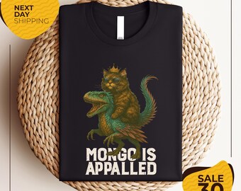 Dungeon Crawler T-Shirt | Carl Book Character | Princess Donut | Mongo is Appalled | Unisex Tee | Graphic Tee | Funny Shirt | Novelty Gift