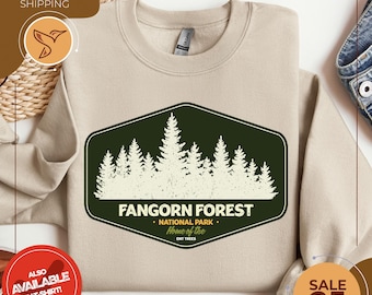 Fangorn Forest National Park | Forest Sweatshirt | National Park Hoodie | lord of the Rings Ents Unisex Classic Sweat | Middle Earth Hoodie