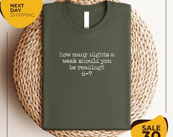 Reading 6-7;Funny T Shirt | Teacher Shirt | School Librarian Shirt | English Teacher Shirt | Funny 67 Shirt