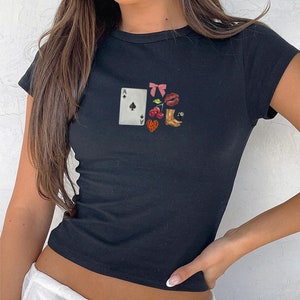 Cute baby tee, baby tee cute, cowgirl baby tee, cowgirl graphic tee, womens baby tee, womens graphic tee, fitted graphic tee womens cute