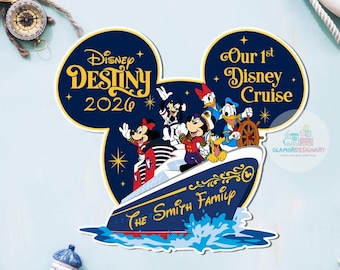 Disney Destiny magnet Our 1st Disney Cruise Ship Family Magnet Personalized 1st Cruise Magnet for Cruise Ship Magnet Cruise Door Magnet