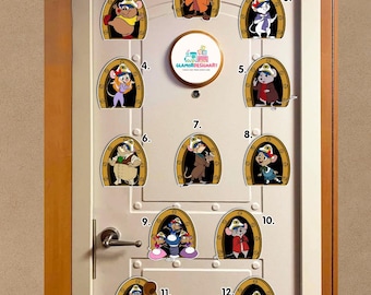 Customize Disney Mouse Porthole Magnet, Disney Cruise Line Magnet