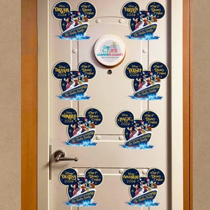 Our 1st Cruise Ship Family Magnet Personalized 1st Cruise Magnet for Cruise Ship Magnet Cruise Door Magnet wish magnet image 3
